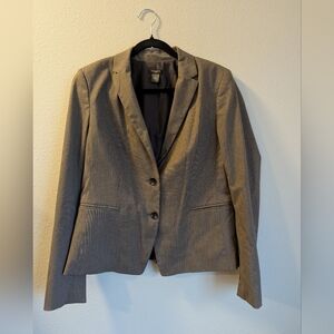 Ann Taylor Taupe Blazer Size 10
